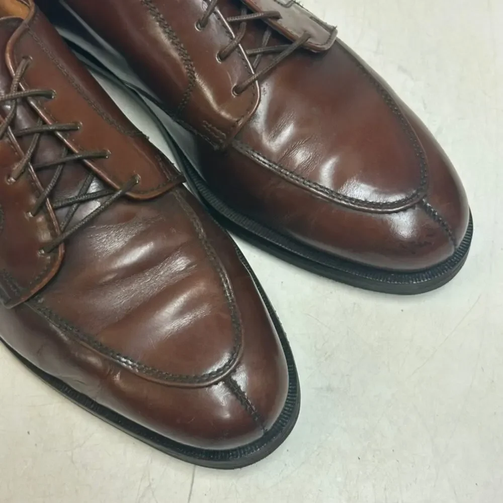 RESOLED Rancourt & Co. x Cole Haan Brown Derby Made in Maine USA VGUC 8.5 D